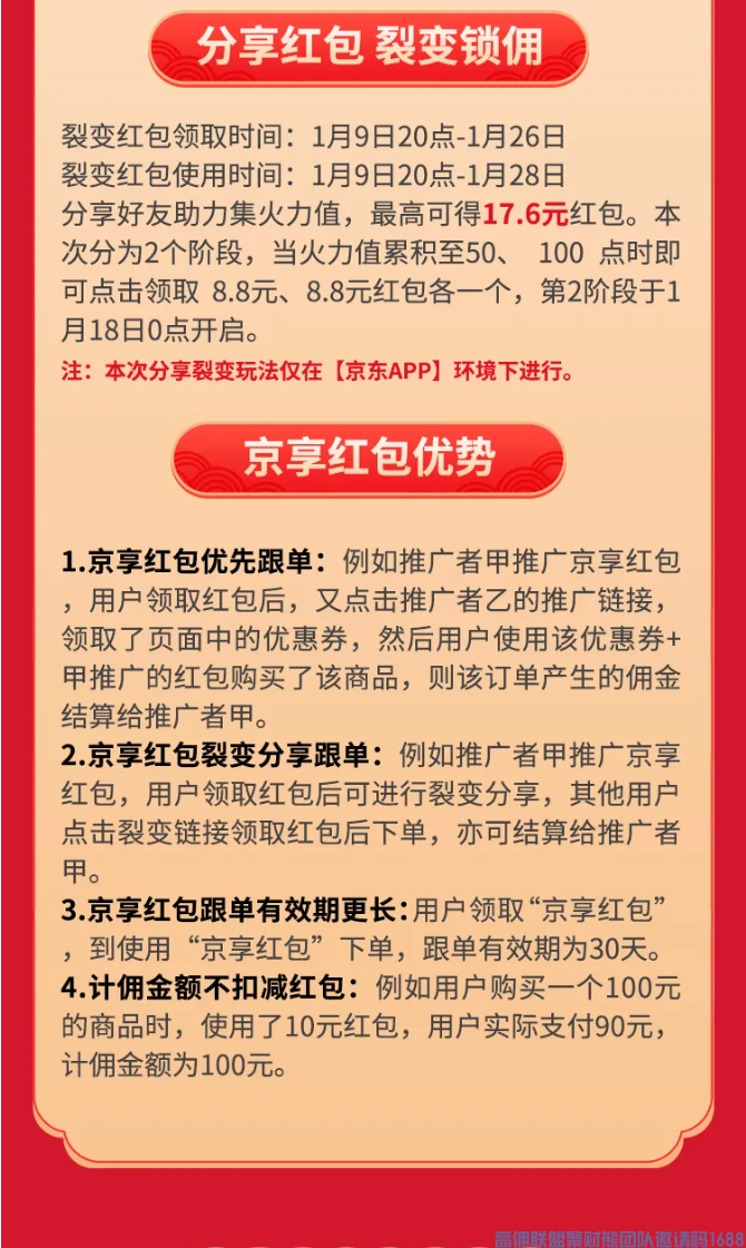 高佣联盟的小伙伴们注意啦！京东年货节玩法攻略出炉！快速get