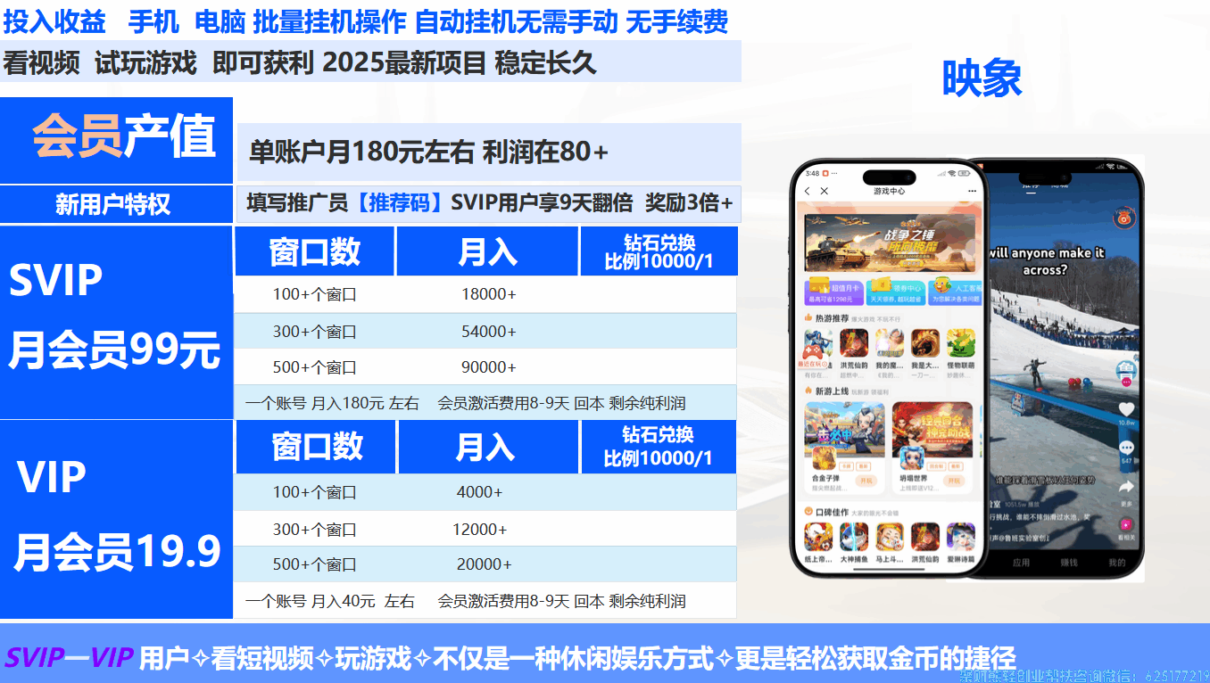 映象APP一站式综合平台挂机赚米平台可多开,2025年爆款项目 映象APP一站式综合平台挂机赚米平台可多开,2025年爆款项目