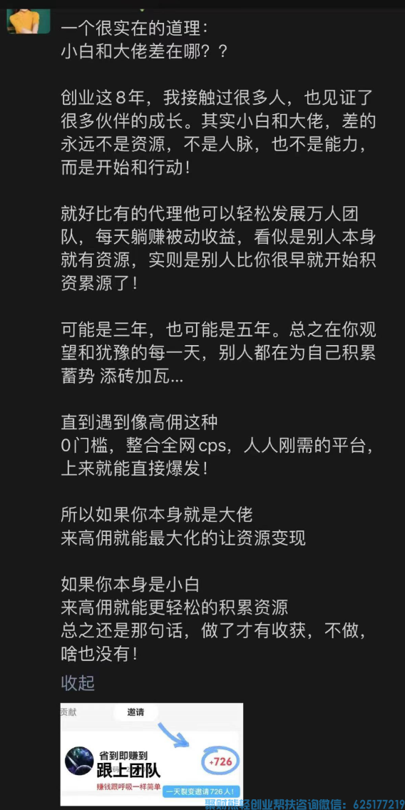 高佣联盟APP副业项目：自用省钱，分享赚钱